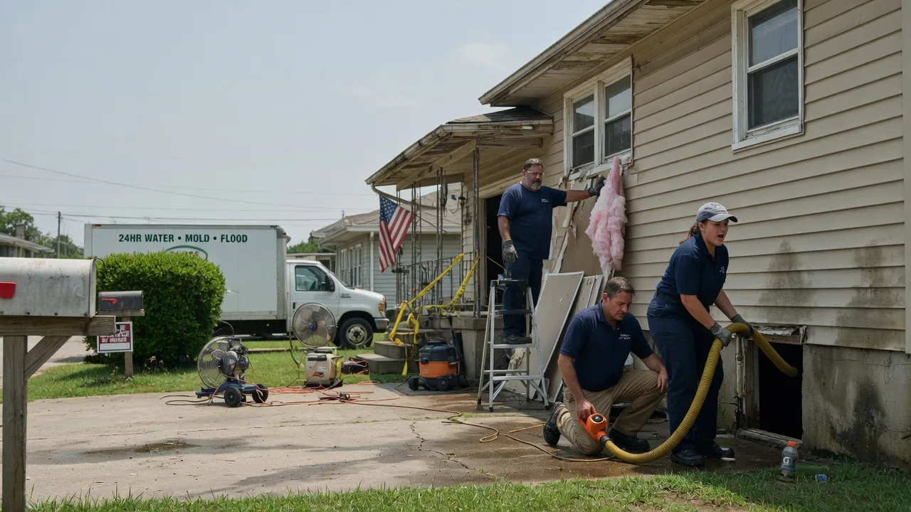 Water Damage Repair in Prosper, TX near me